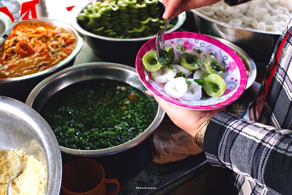 đặc sản bánh bèo Phan thiết