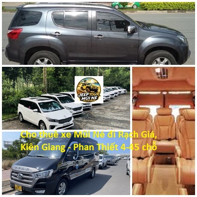 thuê xe Mũi Né đi Rạch Giá