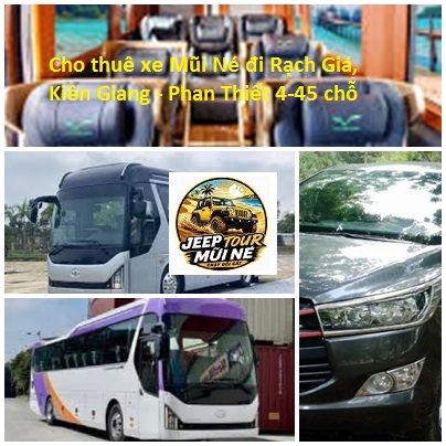 thuê xe Mũi Né đi Rạch Giá