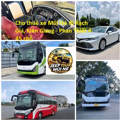 thuê xe Mũi Né đi Rạch Giá
