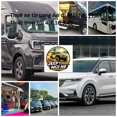 Thuê xe từ Long An đi Mũi Né
