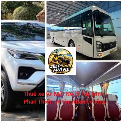 Thuê xe từ Mũi Né đi Tây Ninh