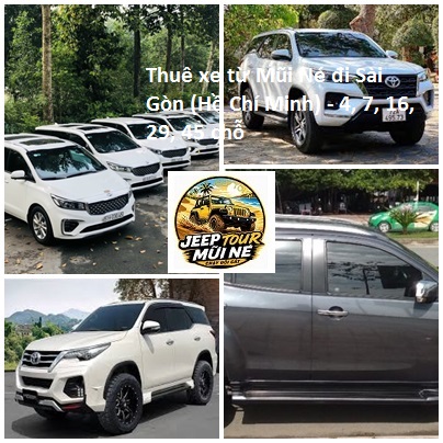 Thuê xe Mũi Né Sài Gòn