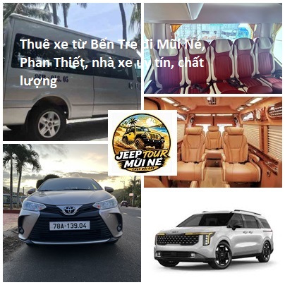 Thuê xe từ Bến Tre đi Mũi Né