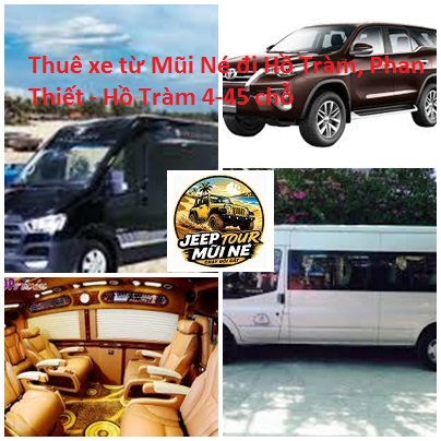 Thuê xe từ Mũi Né đi Hồ Tràm