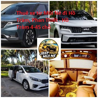 Thuê xe từ Mũi Né đi Hồ Tràm
