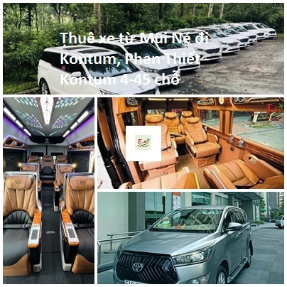 Thuê xe từ Mũi Né đi Kontum