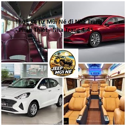 Thuê xe từ Mũi Né đi Nha Trang