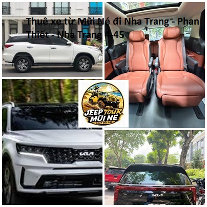 Thuê xe từ Mũi Né đi Nha Trang