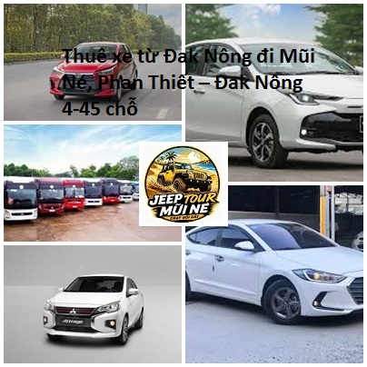 Thuê xe từ Đak Nông đi Mũi Né