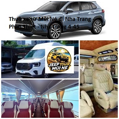 Thuê xe từ Mũi Né đi Nha Trang