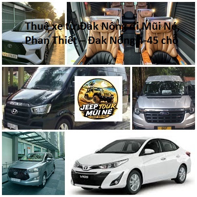 Thuê xe từ Đak Nông đi Mũi Né