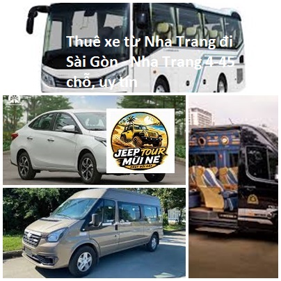 Thuê xe từ Nha Trang đi Sài Gòn