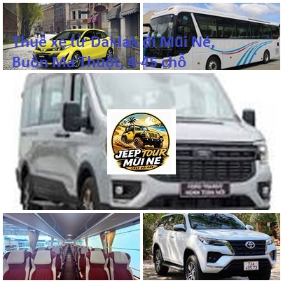 Thuê xe từ Daklak đi Mũi Né