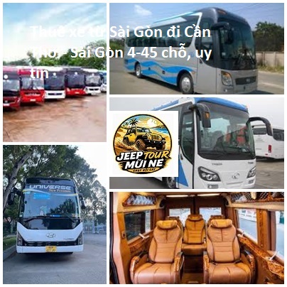 thuê xe từ Sài Gòn đi Cần Thơ