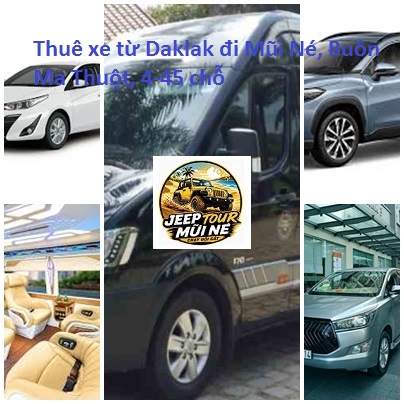 Thuê xe từ Daklak đi Mũi Né
