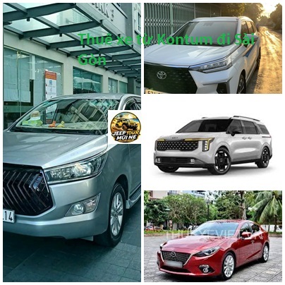 Thuê xe từ Kontum đi Sài Gòn