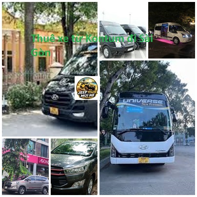 Thuê xe từ Kontum đi Sài Gòn